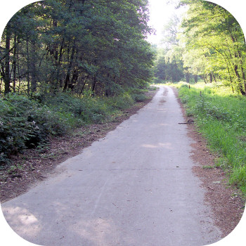 Betonplatten als Panzerkreuzung