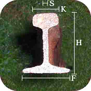 Feldbahnschiene