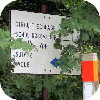 Schild Wahner Heide